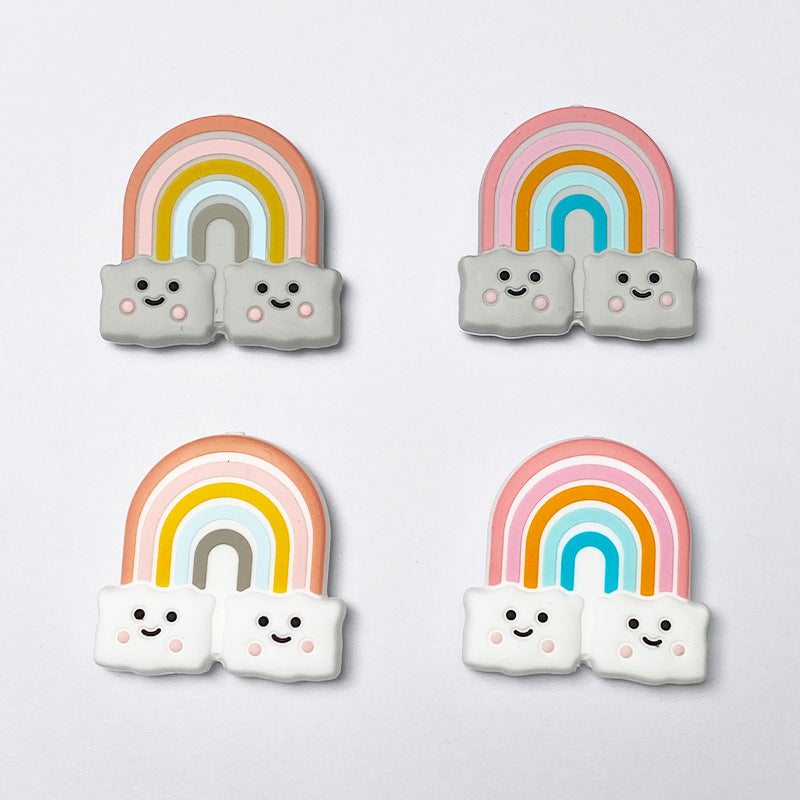 Wholesale 100pcs Cartoon Ornaments Accessories Silicone Beads